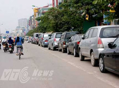 Cấm trông giữ xe trên vỉa hè, lòng đường 262 tuyến phố