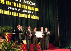 Quảng Nam đón nhận Huân chương Hồ Chí Minh