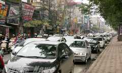 Hà Nội sắp thí điểm thu phí xe cá nhân