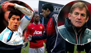 Khi trẻ con học theo Evra-Suarez