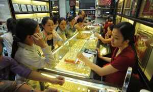 Giá vàng trong nước giảm nhẹ