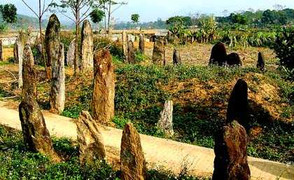 Bí ẩn nghĩa địa trồng những cây đá khổng lồ ở Hòa Bình