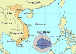 Áp thấp nhiệt đới khả năng thành bão trên biển Đông