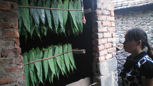 Kiếm tiền tỷ từ bán... lá tre