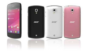 Acer giới thiệu smartphone màu sắc kiêu sa