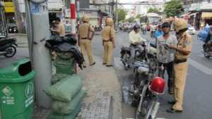 TP.HCM xử lý xe gây nguy hiểm cho người đi đường