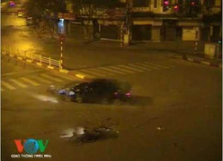 Lộ diện tài xế húc tung thiếu úy công an giữa Hà Nội