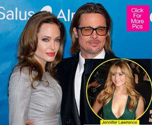 Angelina Jolie lồng lộn vì Brad Pitt 'tòm tem' sao trẻ