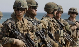 Ảnh: 15.000 hải quân Mỹ - Hàn sầm sập đổ bộ