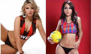Nóng bỏng mỹ nhân Milan, Barca đọ dáng trước đại chiến