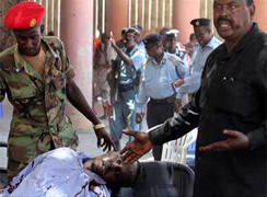 Đánh bom tự sát, Chủ tịch bóng đá và Olympic thiệt mạng