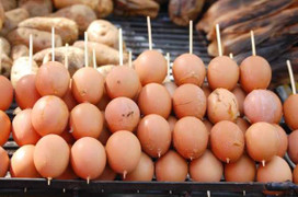 Trứng nướng Thái Lan: Bí ẩn nguyên liệu chế biến