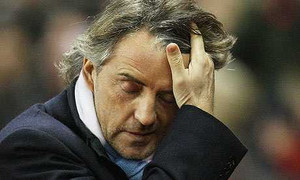 Trước trận Arsenal-Man City: Mancini sợ bị sa thải