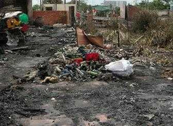 9 căn nhà xóm nghèo cháy rụi trong tích tắc