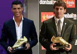 Danh hiệu “Giày vàng vĩ đại”: Messi hay Ronaldo