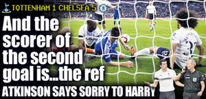 Bàn thắng ma gây 'bão' trên mặt báo Anh quốc