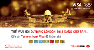Cơ hội xem thế vận hội Olympic với thẻ Techcombank Visa