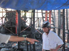 Cháy nhà lúc nửa đêm, 3 chị em chết thảm