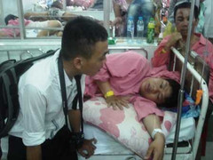 Xe khách lao vào quán cà phê: Lời kể nhân chứng