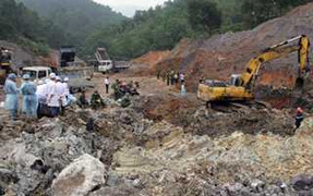 Sạt lở mỏ than: Tìm thấy nạn nhân mất tích thứ 2