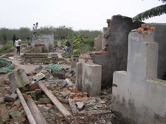 Thẩm định tài sản bị phá của ông Đoàn Văn Vươn