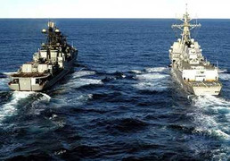 Nga – Trung tập phòng thủ trên biển