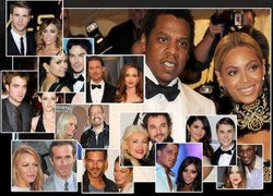 Lộ diện 100 cặp sao đình đám nhất thế giới 2012