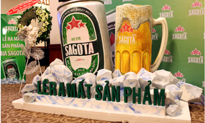 Ra mắt bia mới Sagota - đẳng cấp bia Việt