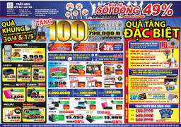 Trần Anh giảm giá đến 50% mừng ngày lễ 30/4 -1-5