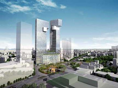 Xây tháp hình rồng 55 tầng tại trung tâm TP.HCM