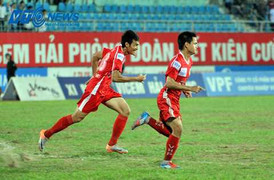 V.Hải Phòng xuất sắc cầm chân N.Sài Gòn ở Thống Nhất