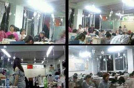 Xót xa cảnh HS vừa luyện thi vừa truyền nước biển