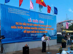 Hà Nội: Khởi công xây cầu vượt nhẹ thứ ba