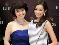 Trúc Diễm khoe sắc bên đàn chị Mai Thu Huyền