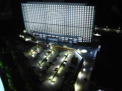 Lung linh mô hình Trung tâm thương mại Hà Nội–Mátxcơva