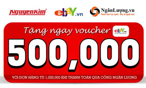 Nhận ưu đãi lớn từ Nguyễn Kim – NgânLượng.vn – eBay.vn