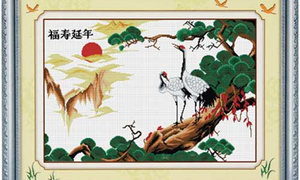 Tranh thêu chữ thập – trào lưu mới của các chị em