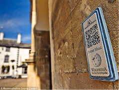 Thị trấn thông minh kết nối mã vạch và Smartphone