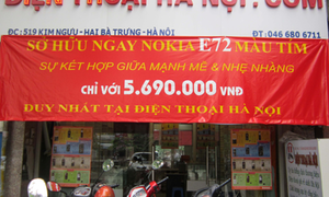 Sở hữu điện thoại Nokia E72 chỉ với 5.690.000 VNĐ
