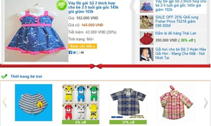 Tưng bừng mua sắm mừng quà cho bé 1.6 trên Chodientu.vn