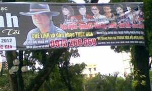 Liveshow cuối của Chế Linh tại HN lại gặp lùm xùm