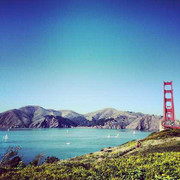 Cầu Cổng Vàng thành tâm điểm trên Instagr.am