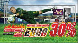 Hòa nhịp cùng Euro – 10.000 tivi dùng thử từ Trần Anh