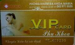 Phòng khám Maria tặng thẻ VIP, khám phụ khoa miễn phí