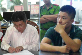 Khởi tố hai bố con tấn công CSGT giữa phố