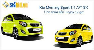 Mua ô tô, máy tính bảng chỉ với 100 Vcoin