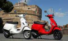 Suzuki và Vespa đua nhau ra xe ga tiết kiệm nhiên liệu