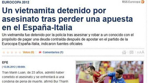 Báo thân Barca sửng sốt vì vụ thảm án Euro tại Việt Nam