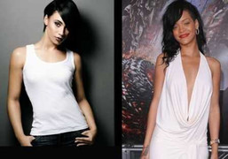 Rihanna chế nhạo tin đồn thuê người đóng thế