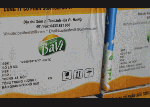 Phạt hành chính, tiêu hủy sữa tươi nhái nhãn Ba Vì